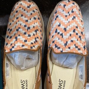 TOMS Jocelyn Tan Denim Espadrille Sneaker
